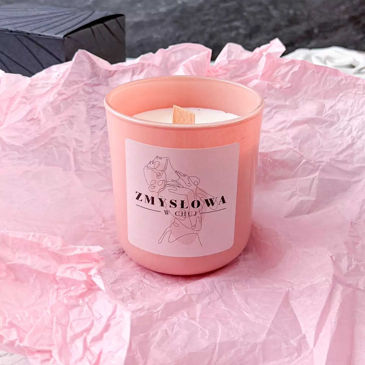 Świeczka - Zmysłowa świeca sojowa