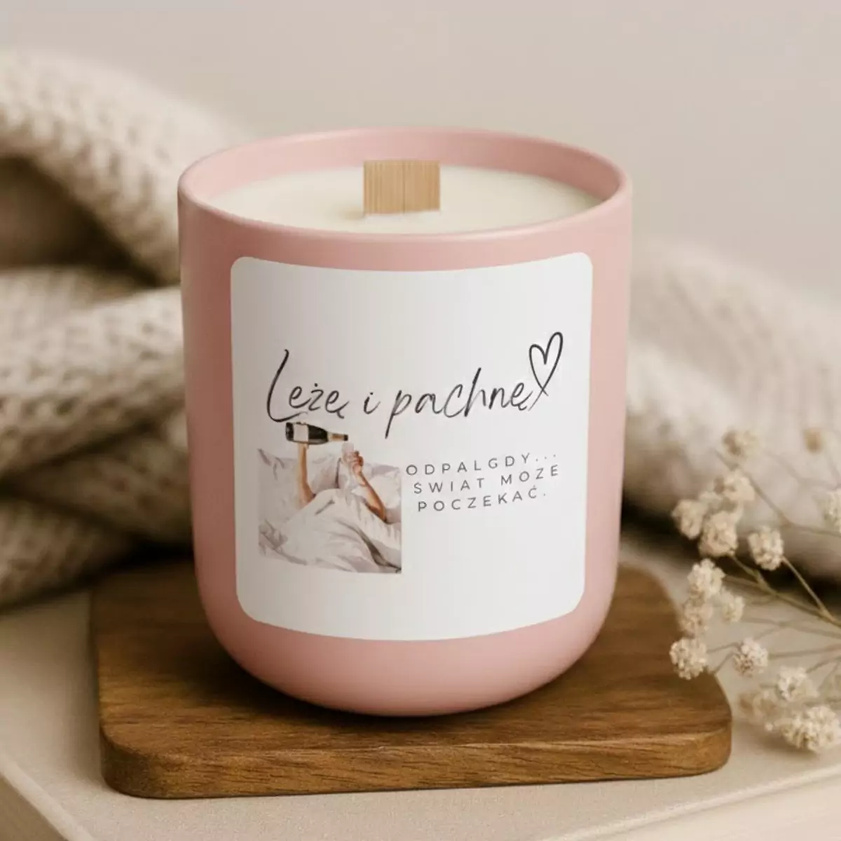 Świeczka - Leżę i pachnę