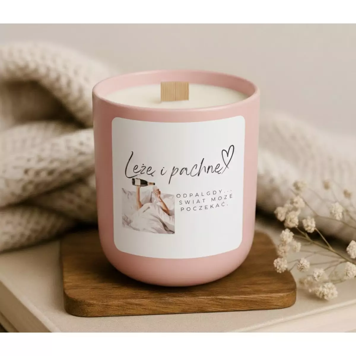 Świeczka - Leżę i pachnę