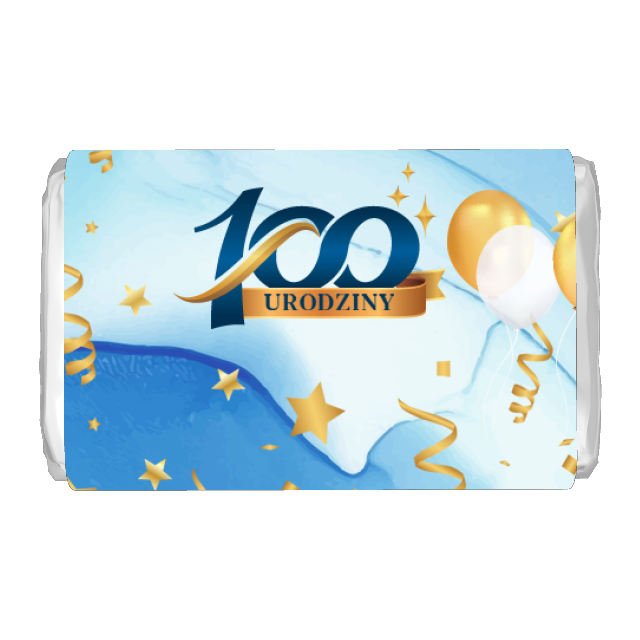 Michałki - 100 urodziny - niebieski