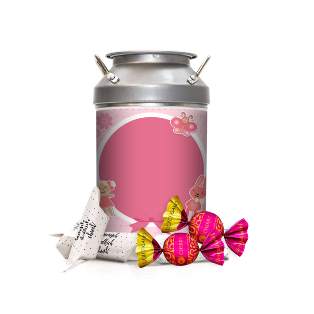 Krówki w kance - Różowe misie