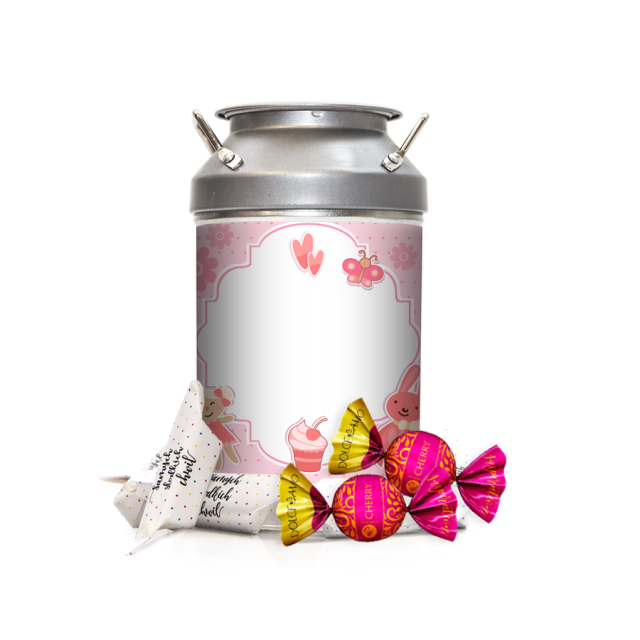 Krówki w kance - Różowe misie