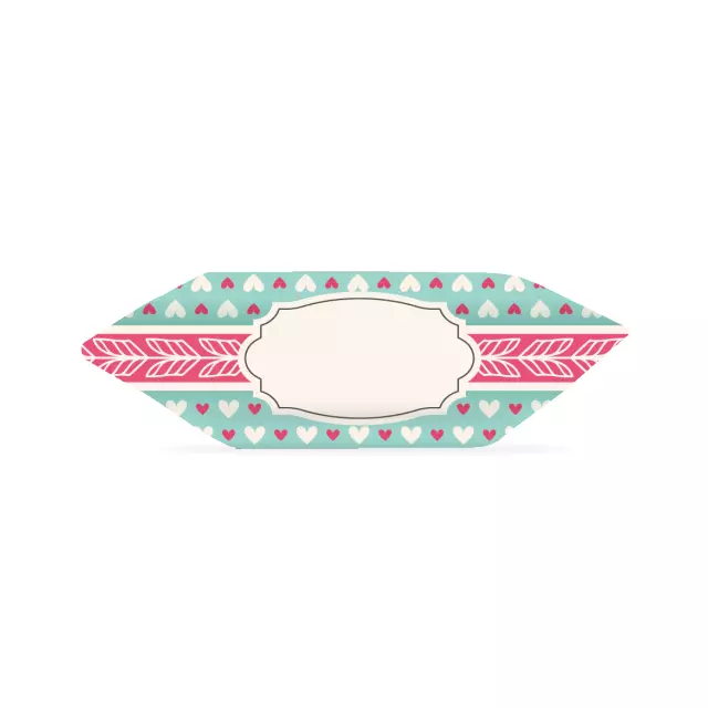 Krówki - Różowo-miętowe serduszka