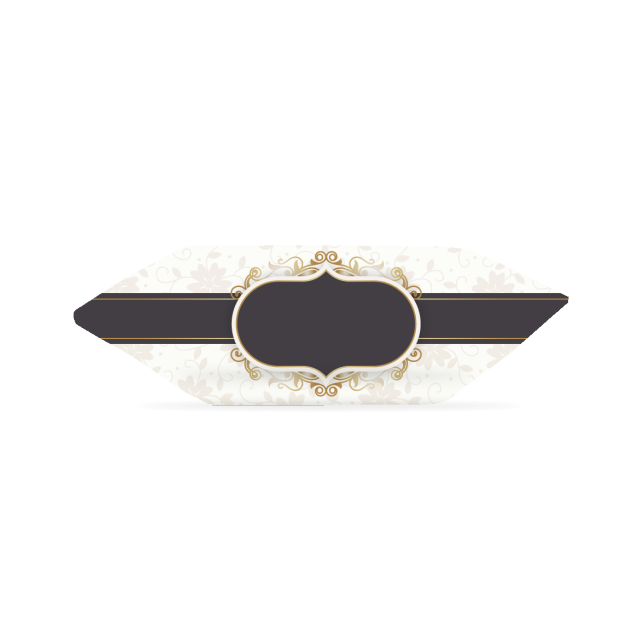 Krówki - Złoto-siwy ornament