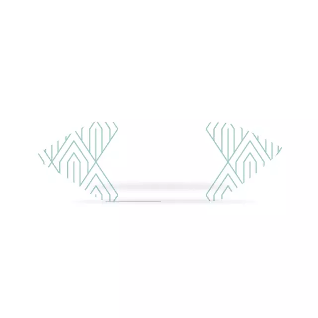 Krówki - Biało-zielone wzorki