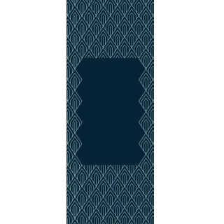 Owijki - Granatowo-zielone wzorki