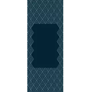 Owijki - Granatowo-zielone wzorki