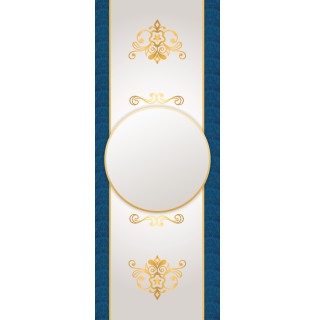 Owijki - Eleganckie niebieskie kwiaty