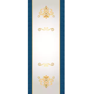 Owijki - Eleganckie niebieskie kwiaty