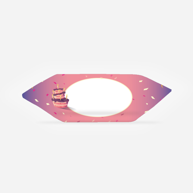 Krówki - Fioletowe konfetti