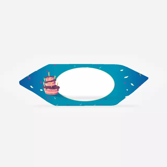 Krówki - Niebieskie konfetti