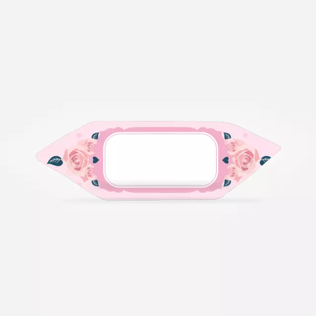 Krówki - Różowe róże i kropki