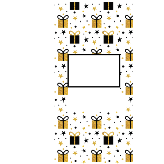 Słodkie pudełka - Złote prezenciki