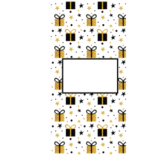 Słodkie pudełka - Złote prezenciki