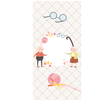 Słodkie pudełka - Druty i okulary