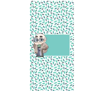 Słodkie pudełka - Dziadek na spacerze