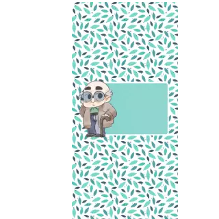 Słodkie pudełka - Dziadek na spacerze