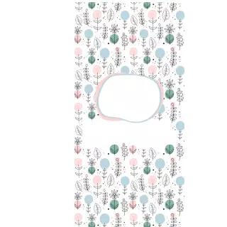 Słodkie pudełka - Pastelowe kwiaty