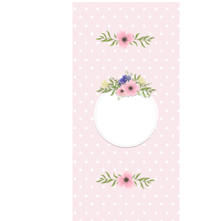 Słodkie pudełka - Różowe w kropki