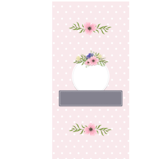 Słodkie pudełka - Różowe w kropki