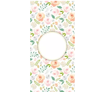 Słodkie pudełka - Koralowe róże 