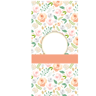 Słodkie pudełka - Koralowe róże 