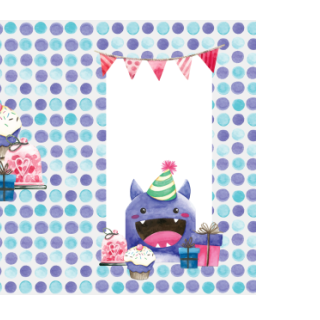 Czekolady - Potworek z prezentami