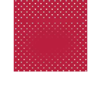 Czekolady - Biało-miętowe serduszka