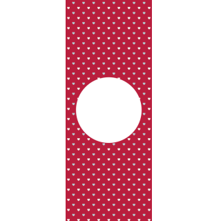 Owijki - Biało-miętowe serduszka