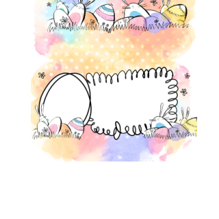 Czekolady - Tęczowe zajączki