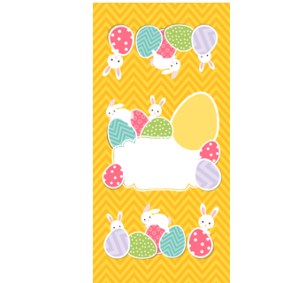 Słodkie pudełka - Wielkanocne paseczki