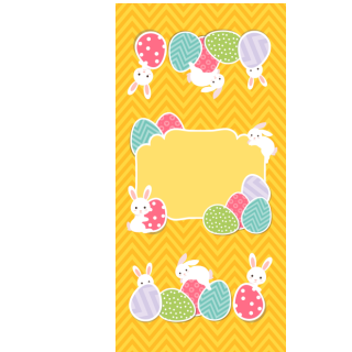 Słodkie pudełka - Wielkanocne paseczki