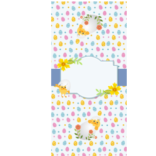 Słodkie pudełka - Kolorowe pisanki