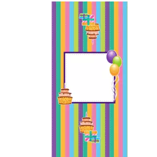 Słodkie pudełka - Kolorowe baloniki