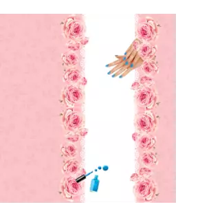 Czekolady - Róże i pomalowane paznokcie