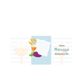 Pudełka na ciasto<br /><small>3 szt.</small> - Błękitny opłatek