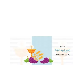 Pudełka na ciasto<br /><small>3 szt.</small> - Błękitny opłatek