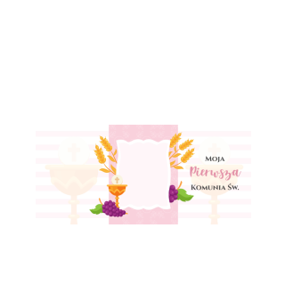 Pudełka na ciasto<br /><small>3 szt.</small> - Różowy opłatek