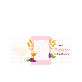 Pudełka na ciasto<br /><small>3 szt.</small> - Różowy opłatek