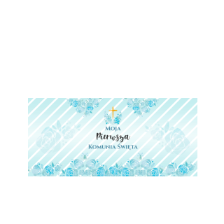 Pudełka na ciasto<br /><small>3 szt.</small> - Komunijny błękit