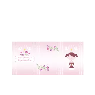 Pudełka na ciasto<br /><small>3 szt.</small> - Różowe kwiaty