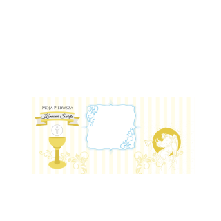 Pudełka na ciasto<br /><small>3 szt.</small> - Złota hostia