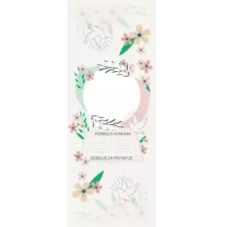 Owijki - Pudrowe kwiaty