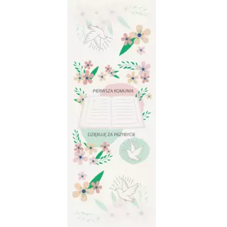 Owijki - Pudrowe kwiaty