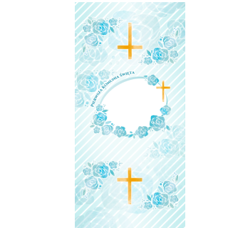 Słodkie pudełka - Komunijny błękit