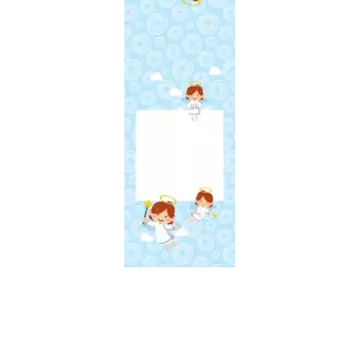 Torebki na cukierki - Krówkowe aniołki (5 szt)