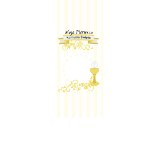 Torebki na cukierki - Złota hostia (kraft) (5 szt)