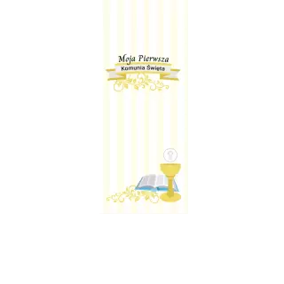 Torebki na cukierki - Złota hostia (kraft) (5 szt)