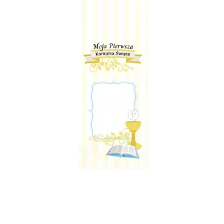 Torebki na cukierki - Złota hostia (kraft) (5 szt)