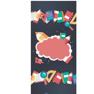 Słodkie pudełka - Kredkowa rakieta